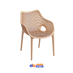 Poltrona Concha Viva Nude 182kg Inovar - TopMil