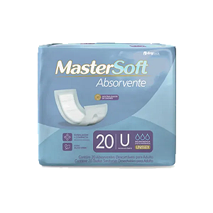 Absorvente Geriátrico Dry MasterSoft 20 Unidades