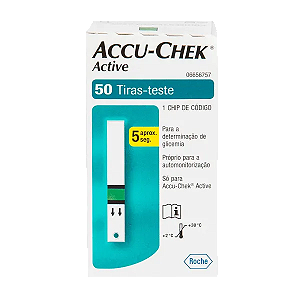 Accu-Chek Active Tira Teste 50 Unidades