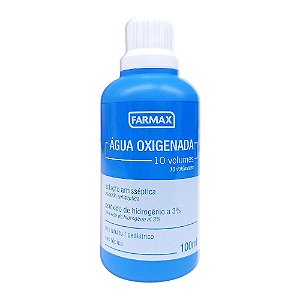 Água Oxigenada 10 Volumes 100ml