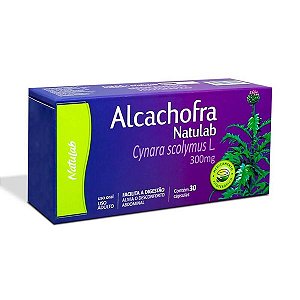 Alcachofra 300Mg 30 Cápsulas