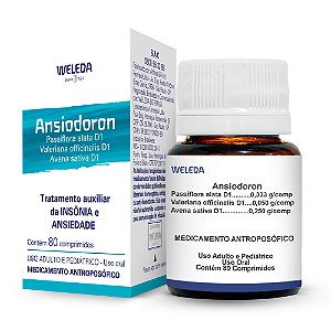 Ansiodoron Weleda 80 Comprimidos