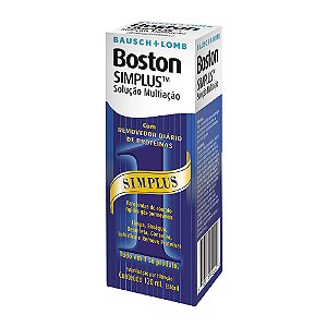 Boston Simplus Sol Multi Lentes Contato Rígidas G Permeáveis 120ml