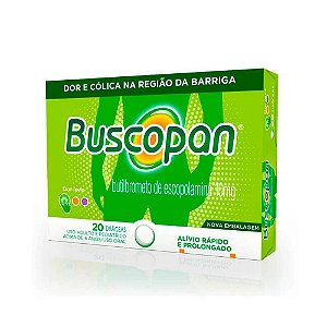 Buscopan 10mg 20 Comprimidos