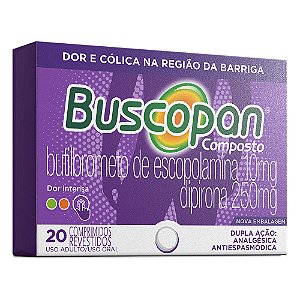 Buscopan Composto com 20 Comprimidos