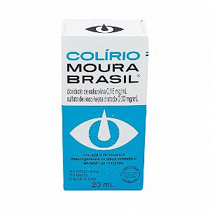 Colírio Moura Brasil com 20ml