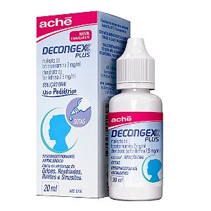 Decongex Plus Gotas com 20ml