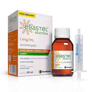 Ebastel 1mg/ml Xarope 60ml
