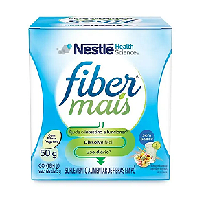 Fibras FiberMais Sem Sabor Suplemento Alimentar 50g