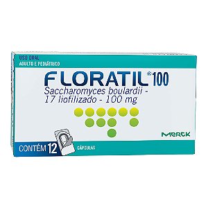 Floratil 100mg com 12 Cápsulas