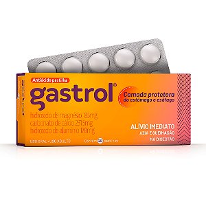 Gastrol com 20 Pastilhas