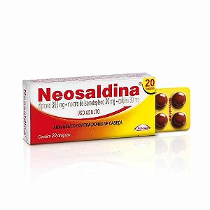 Neosaldina com 20 Drágeas