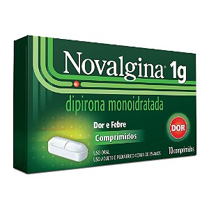 Novalgina 1g 10 Comprimidos