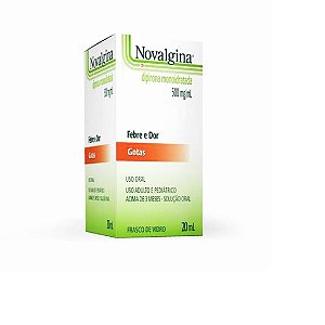 Novalgina 500mg/ml Gotas 20ml