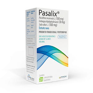 Pasalix com 20 comprimidos