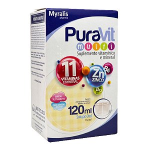 Puravit Multi Solução com 120ml