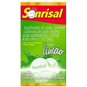 Sonrisal Sabor Limão 2 Comprimidos Efervescentes