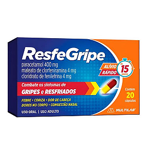 Resfegripe 20 cápsulas