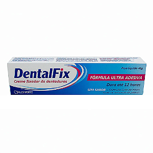 DentalFix Creme Fixador de Dentaduras Sem Sabor 40g