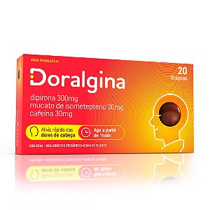 Doralgina com 20 Drágeas