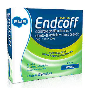 Endcoff Sabor Menta com 12 Pastilhas