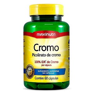 Picolonato de cromo com 60 Cápsulas