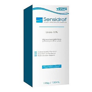 Ureia 10% 120ml Hipoalergênico Loção