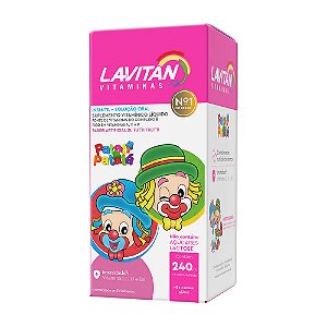 Vitaminas Kids Titti-Frutti com 240ml