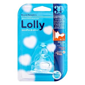Bico de Mamadeira de Silicone OT2 lolly