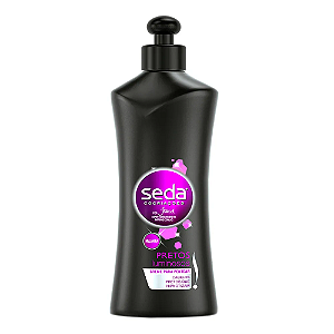 Creme de Pentear Seda Pretos Luminosos com 300ml