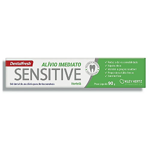 Creme Dental Dentalfresh Sensitive Alívio Imediato 90g
