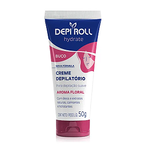 Creme Depilatório Depiroll Buco Floral 50g