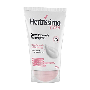Desodorante Herbíssimo Care Rosa Mosqueta e Niacinamida 72h com 55g
