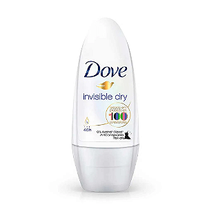 Desodorante Roll-on Dove Invisible Violeta e Frésia Branca Care 50ml