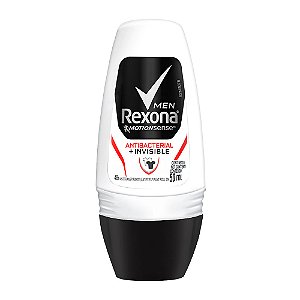 Desodorante Roll-on Rexona Men Antibacter+Invisible 48h 50ml