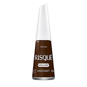 Esmalte Risque Cremoso Chocolate Light 8ml