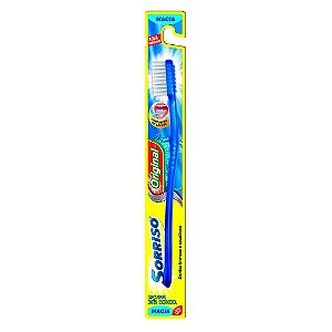 Escova Dental Sorriso Original  Macia Cores Sortidas 1 Unidade