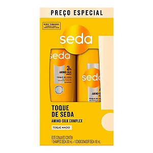 Shampoo + Condicionador Seda Toque de Seda 300ml e 190ml