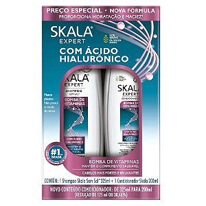 Shampoo + Condicionador Skala Acido Hialuronico 325ml Cada