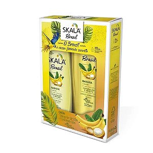 Shampoo + Condicionador Skala Brasil Banana e Bacuri 325ml