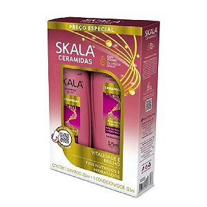 Shampoo + Condicionador Skala Ceramidas 325ml Cada