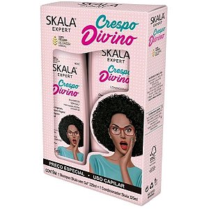 Shampoo + Condicionador Skala Crespo Divino 325ml Cada