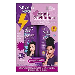 Shampoo + Condicionador Skala Mais Cachinhos 325ml Cada