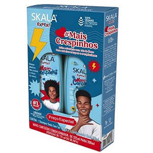 Shampoo + Condicionador Skala Mais Crespinhos 325ml Cada