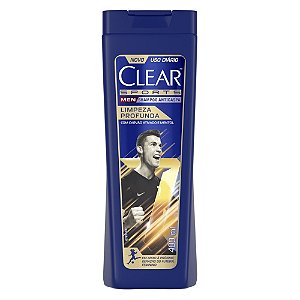 Shampoo Clear Men Limpeza Profunda 400ml