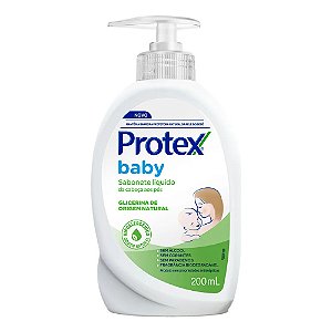Sabonete Líquido Protex Baby da Cabeça aos Pés 200ml