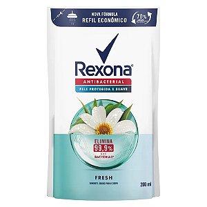 Sabonete Líquido para o corpo Rexona Fresch 200ml Refil