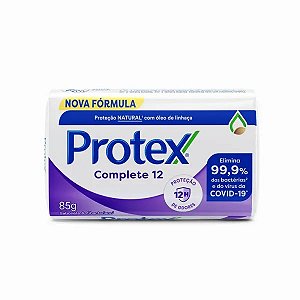 Sabonete em Barra Antibacteriano Protex Complete 12 - 85g
