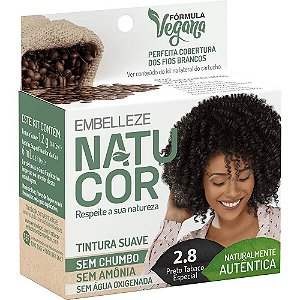 Tintura Natucor Preto Tabaco Especial 2.8
