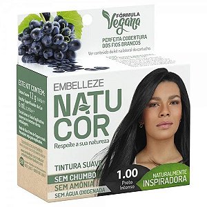 Tintura Natucor Preto Intenso 1.00